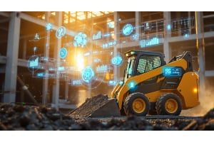 How Telematics in Construction Extends Skid Loader Lifespan