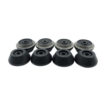 8Pcs Engine Mounting Rubber Cushion Feet Bumper for Kobelco Excavator