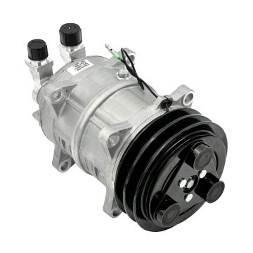 Air Conditioning Compressor 12V PV8 102-1018 102-1004 102-580 Thermo King TM 15 TM15 TM-15 TM 15 XD TM15XD TM15-XD TM 15 HD TM15HD TM15-HD Kubota M105XDTC M108XDTC M-110DTC M-110FC M-120DTC M-120FC M125XDTC M4900-CAB M4900DT-CAB M5700-CAB M5700DT-CAB 

