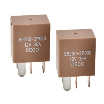 2Pcs Multi Purpose Power Relay 95230-2P030 for Hyundai