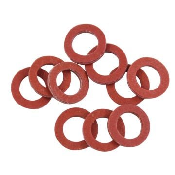 10PCS 90430-08021-00 Lower Unit Oil Drain Gasket 90430-08003 Outboard Fiber Seal Washer Gasket Compatible For Yamaha