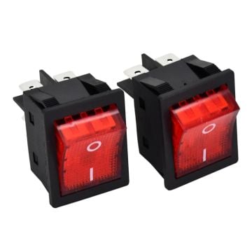 JD03-A1 4 Pins 30A 30Amp 125V/ 250V 2PCS Rocker Switches T85/55 1E4 For Inverter Welding Machine