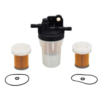 Fuel Filter Assembly and 2pcs Filter 6A320-58862 for Kubota