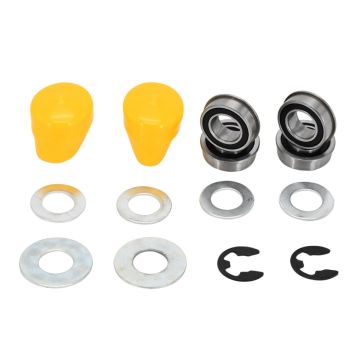 AIPICO Front Wheel Axle Hardware Kit Bushing to Bearing Conversion Kit Replacement John Deere 102 115 125 135 145 LA140 LA145 L120 L130