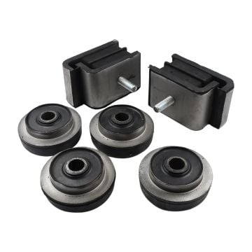 Engine Mounting Rubber Cushion Feet Bumper Set For Hitachi