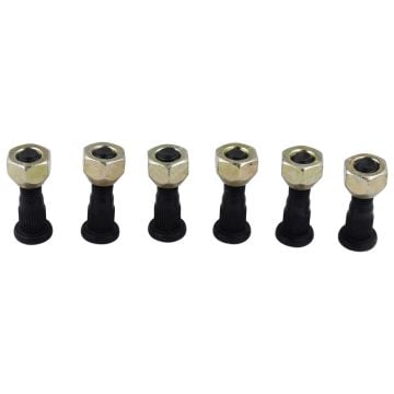 6Pcs Wheel Stud Bolt and Nut Set 90114-12012-71 For Toyota