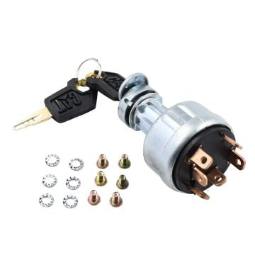 Starter Ignition Switch with 2 Keys 7Y3918 For Caterpillar CAT