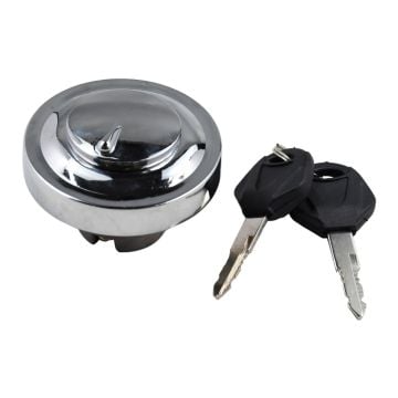 Fuel Gas Tank Cap Lock w/ 2 Keys Compatible with Yamaha Drag Star XVS125 XVS250 XVS400 XVS650 XVS950 XVS1100 XVZ1300 XV1900 XV1700 XV1600