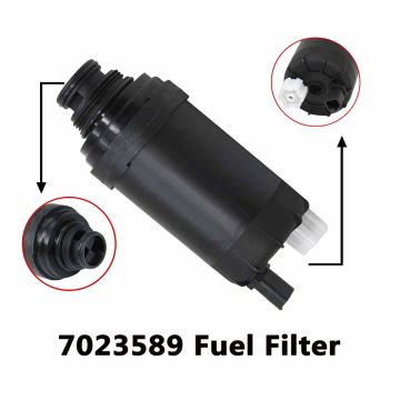 Fuel Filter Water Separator 7023589 7400454 for Bobcat Excavator E32 E35 E42 E45 E50 E55 Loaders A770 S450 S510 S530 S550 S570 S590 S595 S630 S650 S740 S750 S770 S850 T450 T550 T590 T595 T630 T650 T740 T750 T770 T870 Online