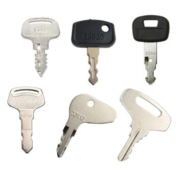 6Pcs Ignition Key Set For Kubota