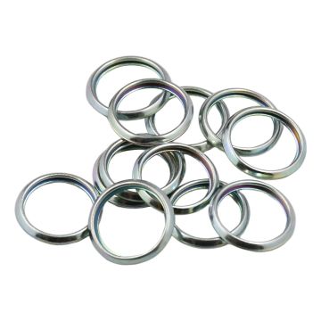 12Pcs Oil Drain Plug Gaskets Crush Washer Seal 803916010 For Subaru