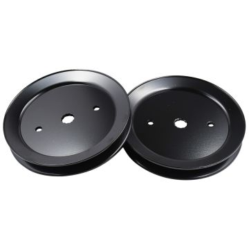 2PCS 195945 Spindle Drive Pulley 197473 532195945 For Husqvarna