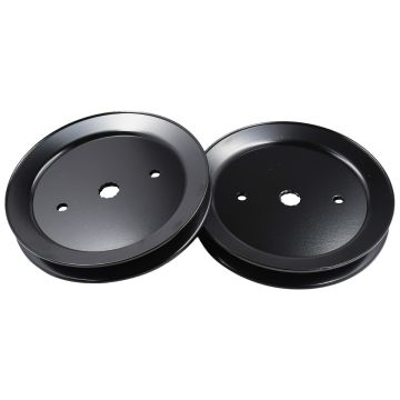2Pcs Spindle Drive Pulley 21546446 For Husqvarna