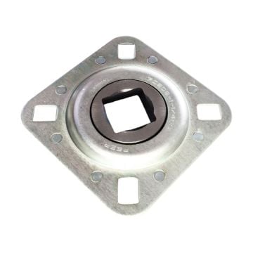 Flange Disc Bearing Unit FD209-1.1/4SQ 1-1/4" Square Bore 5" Outer Flange Width For Peer