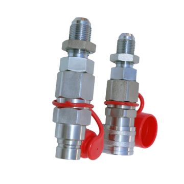 Hydraulic Quick Connect Coupler Set FEM-502-10BMF For Bobcat