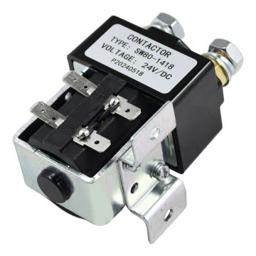 24V 100A Contactor Solenoid with Bracket SW80 SW80-1418 102-SW80-1418 SW80-1160 SW80-113L For Albright