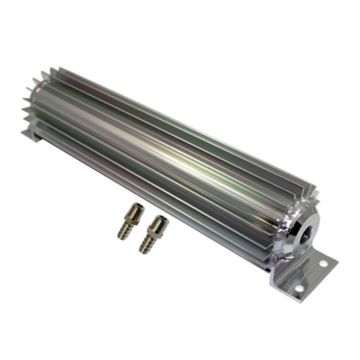 12" Single Pass Finned Aluminum Transmission Oil Cooler 181042-D00 For Universal Use
