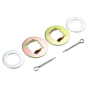 2 PCS Front Wheel Bearing Rebuild Kit, Front Axle Wheel Washers & Cotter Pins 714-0162 736-04228 736-04228B 736-04228A For Cub Cadet