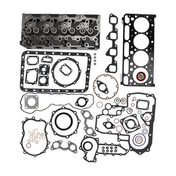 Complete Cylinder Head with Full Gasket Kit 16429-0304 For Kubota