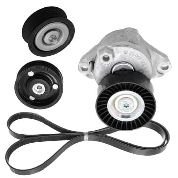 Engine Drive Belt Tensioner Idler Pulley Serpentine Belt Kit 2722000270 For Mercedes Benz