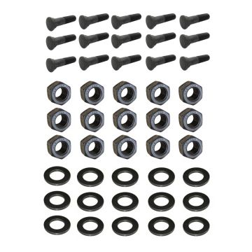 15 Pcs Bolt Nut Washer Kit 5J4773 For Caterpillar