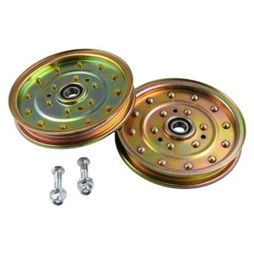 2pcs Idler Pulley 116-4667 126-4667 126-7685 126-7685 539102610 78-011 9864
Exmark Lazer Z XP Toro Husqvarna  ZTH 5223 A ZTH 5225 
