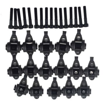 16 Pcs Roller Rocker Arms Bolts Kit 10214664 For General Motors