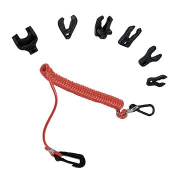 Universal Boat Kill Switch 7 Key Set Lanyard ‎For Evinrude Johnson