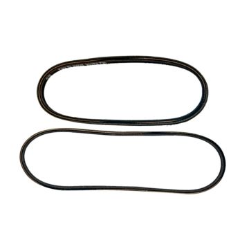 2 Pcs Drive Belts Set 754-04090 Troy-Bilt Super Bronco Rototiller FRT CRT 21A-521-081 21A-634B063 MTD Tiller 12A-998Q795 12A-998Q304 