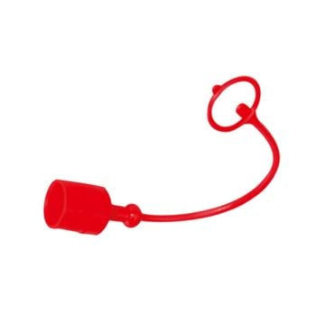 Red 1/2" Dust Cap 5205-4M-RE For Pioneer