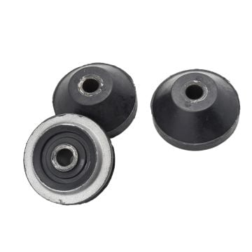 3Pcs Engine Mounting Rubber Cushion Feet Bumper For Komatsu