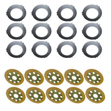 Brake Friction Plate Counter Plates Set 450/10224 JCB Backhoe Loader 1400B 1550B 1600B 1700B 214 215 216 217 3C 3CX 3D 3DX 4C 4CN 4CX 5CX 