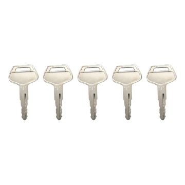 5 Pcs Ignition Keys TR261434 For Komatsu