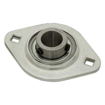 Pressed Steel Two Bolt Flange Bearing 5/8" SBSFL202-10