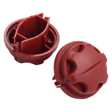 2PCS String Trimmer Red Bump Knobs 518803003 for Toro