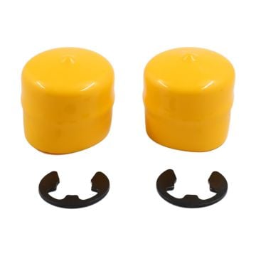 2 Pieces Axle Cap Snap Ring Set M143338 R27434 for John Deere