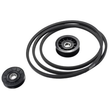 GX20006 Drive Belt and Idler Pulley Kit GX20286 GX20287 for John Deere