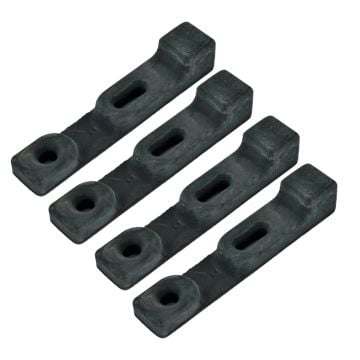 4 Pcs Rubber Hopper Latch Strap M72426 For John Deere