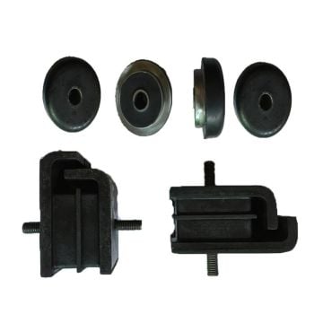 Engine Mounting Rubber Cushion Feet Bumper Set for Hitachi