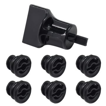 6 Pieces Oil Drain Plug Install Removal Tool 06L103801 For Volkswagen