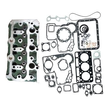 Complete Cylinder Head with Full Gasket Set for Kubota