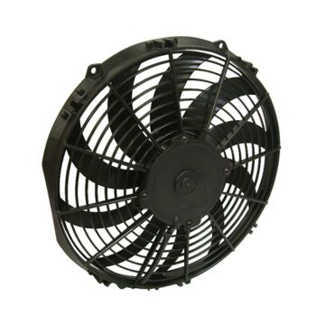 Low Profile Puller Electric Fan with Curved Blades 12" 30100467 For Spal