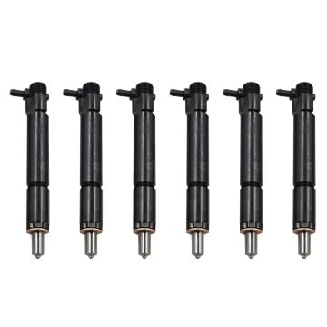 6 Pcs Fuel Injectors 675967C91 For Case IH