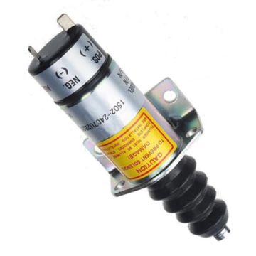 Fuel Shut Off Stop Solenoid 24V 1502-24C7U2B2S1 For Cummins