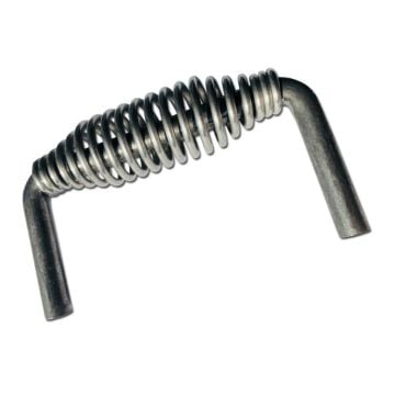 5-3/8" Stainless Spring Handle with 1/2" Steel Rod For Grill