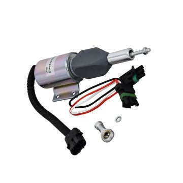 24V Fuel Shutoff Solenoid RE502474 for John Deere