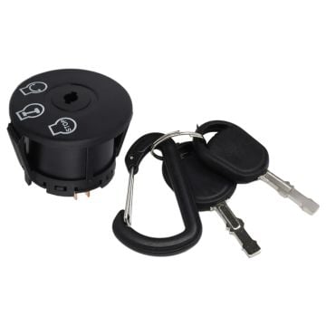 Ignition Switch with 2Pcs Key 077-8076-00 For Bad Boy