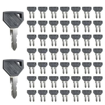 100Pcs AM879480 Ignition Keys 198360-52160 For Yanmar