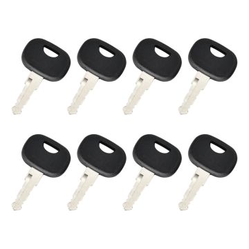 8Pcs Ignition Key 3643912 For Takeuchi