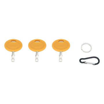 3 PCS Ignition Keys 62505000 for Cub Cadet